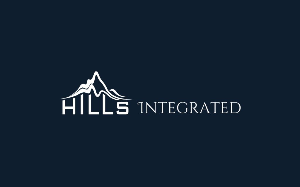 Hills Integrated logo on dark background